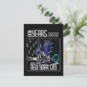 "NIGHTS" (Neon) Postkarte (Stehend Vorderseite)