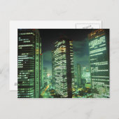 Nightscape, Shinjuku, Tokyo, Japan Postkarte (Vorne/Hinten)