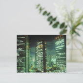 Nightscape, Shinjuku, Tokyo, Japan Postkarte (Stehend Vorderseite)