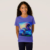 NightScape-Young Girl's- T-Shirt (Vorne ganz)