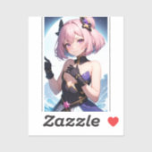 Nightshade Valkyrie Aufkleber (Blatt)