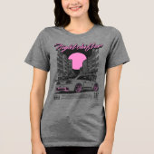 Nightshifter – Tokyo Midnight Racing Team Tri-Blend Shirt (Vorderseite)