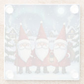 Nighttime Norway Nisse, Coaster Glasuntersetzer (Rückseite)