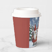 Nighttime Norway Nisse, Paper Cups Pappbecher (Rechts)