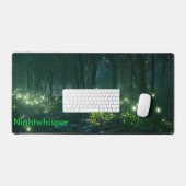 Nightwhisper: Firefly Forest Glow Schreibtischunterlage (Tastatur & Maus)