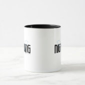Nightwing Hi-Tech Name Grafik Tasse (Zentrum)