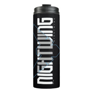 Nightwing Hi-Tech Name Grafik Thermosbecher