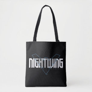 Nightwing High-Tech Name Grafik Tasche