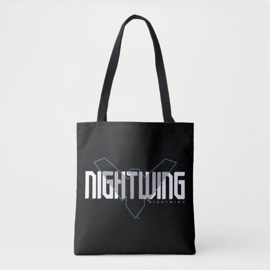 Nightwing High-Tech Name Grafik Tasche (Vorderseite)
