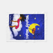 Nighty-Nacht Fleecedecke (Vorderseite (Horizontal))