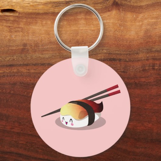 Nigiri Hokkigai Schlüsselanhänger (Vorderseite)