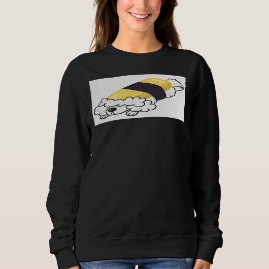 Nigiri Poodle Sweatshirt (Vorderseite)