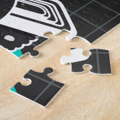 Nigiri Sushi Vintag Sketch Pattern Puzzle (Seite)