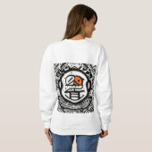 Nigo's Boondocks Bape Graffiti Chic Sweatshirt (Schwarz voll)