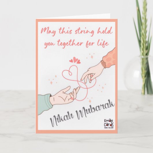 Nihak Mubarak - Rings String Karte (Vorderseite)
