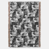 Nihau Island Hawaiianische Plumeria und Palm Tree Decke (Vorderseite Vertikal)