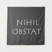 Nihil obstat wandteppich (Vorderseite)