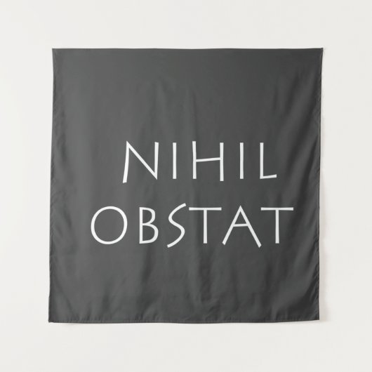Nihil obstat wandteppich (Vorderseite)