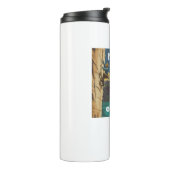 Nihilismus stirbt hier am Felsklettern Thermosbecher (Nach links gedreht)