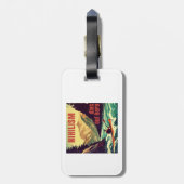 Nihilismus stirbt hier am Kajak Gepäckanhänger (Rückseite vertikal)