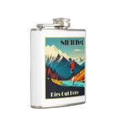 Nihilismus stirbt hier aus flachmann (Rechts)