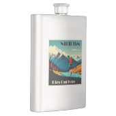 Nihilismus stirbt hier aus flachmann (Rechts)