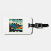 Nihilismus stirbt hier aus gepäckanhänger (Vorderseite horizontal)