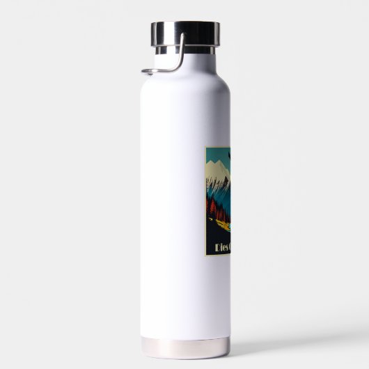 Nihilismus stirbt hier aus trinkflasche (Rechts)