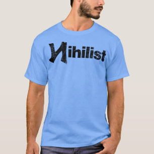 Nihilistischer abgenutzter StilDesign 1 T-Shirt