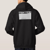 Nihilistischer Pinguin Hoodie (Rückseite)