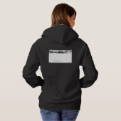 Nihilistischer Pinguin Hoodie (Schwarz voll)