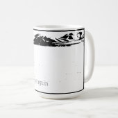 Nihilistischer Pinguin Kaffeetasse (VorderseiteRechts)