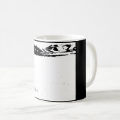 Nihilistischer Pinguin Kaffeetasse (VorderseiteRechts)