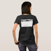 Nihilistischer Pinguin T-Shirt (Schwarz voll)