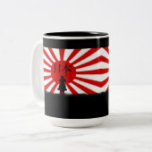 Nihon Flag Japan Samurai Patriotic Tasse Series (Vorderseite Links)