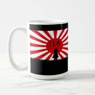 Nihon Flagge Japan-Samurai-der patriotischen Kaffeetasse