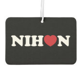 Nihon Liebe Heart Air Freshener Autolufterfrischer (Rückseite)
