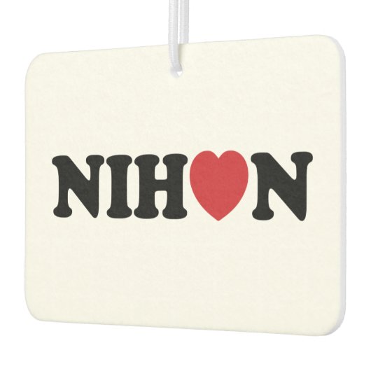 Nihon Liebe Heart Autolufterfrischer (Links)