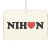 Nihon Liebe Heart Autolufterfrischer (Vorderseite)
