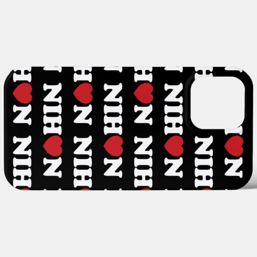 Nihon Liebe Heart Case-Mate iPhone Case (Rückseite (Horizontal))