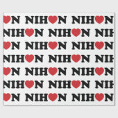Nihon Liebe Heart Geschenkpapier (Flach)