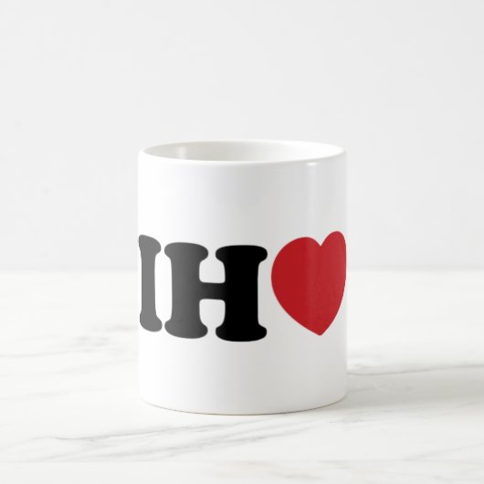 Nihon Liebe Heart Kaffeetasse (Mittel)