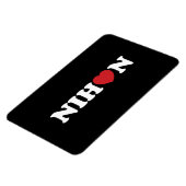 Nihon Liebe Heart Magnet (Linke Seite)
