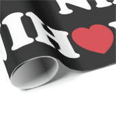 Nihon Liebe Heart Wrapping Paper Geschenkpapier (Rolleneckpunkt)