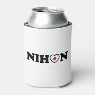 Nihon Liebe Herzenflagge Dosenkühler
