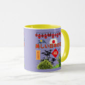 Nihon no sogen hellviolett  tasse (VorderseiteRechts)