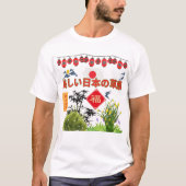 Nihon no sogen weiß T-Shirt (Vorderseite)