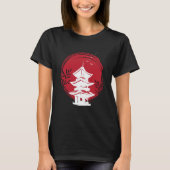 Nihon Temple Japan and Japanese T-Shirt (Vorderseite)