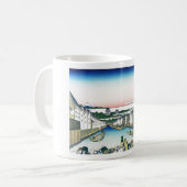 Nihonbashi-Brücke in Edo Kaffeetasse (Vorderseite Links)