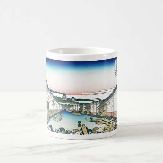 Nihonbashi-Brücke in Edo Kaffeetasse (Mittel)